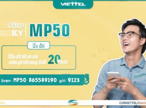 Các gói cước Viettel 50k 1 tháng ưu đãi nhất 2024