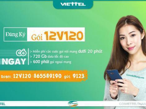 Gói cước 4G Viettel trọn gói 1 năm 2024
