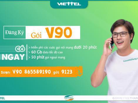 Điều kiện đăng ký gói V90 của Viettel