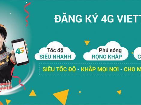Các gói cước 4G Viettel theo tháng ưu đãi nhất 2024