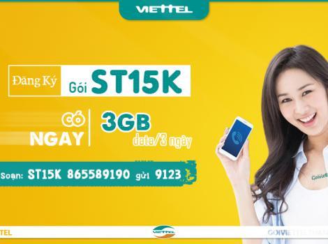Cách đăng ký gói 3G Viettel 15k 3 ngày ưu đãi 3G data 2022