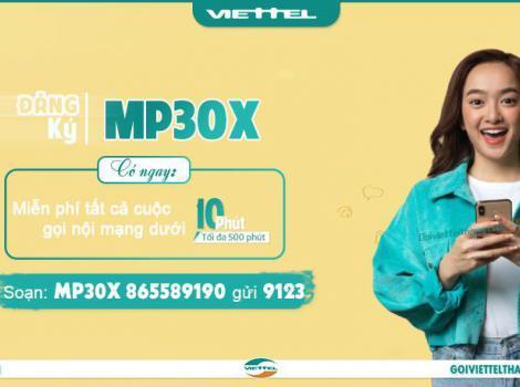 Cách hủy gói MP30X của Viettel 30k 1 tháng 2022
