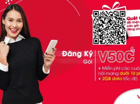 Cách khôi phục gói V50C Viettel 50k có 3Gb + Miễn phí gọi < 10 phút