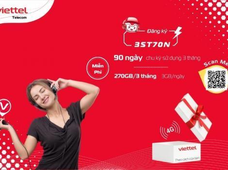 Cách Đăng Ký Gói 3ST70N Của Viettel