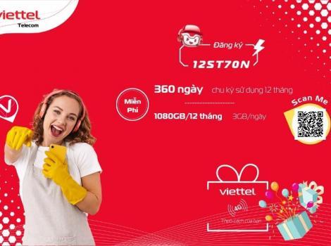 Cách Đăng Ký Gói 12ST70N Của Viettel 2023