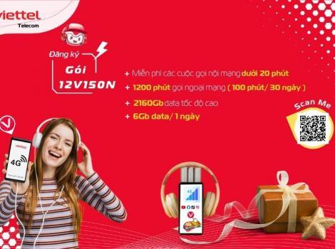 Cách Đăng Ký Gói 12V150N Của Viettel Ưu Đãi Nhất 2023