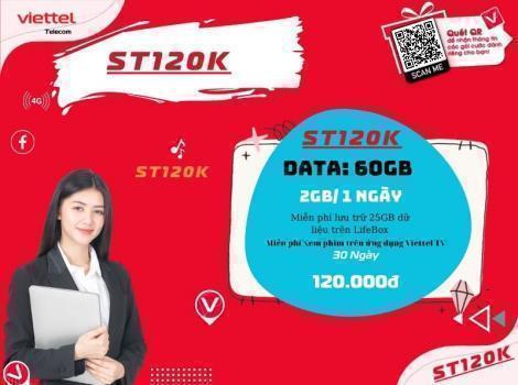 Các gói 4G Viettel 120k 1 tháng Hot nhất cho di động 2023