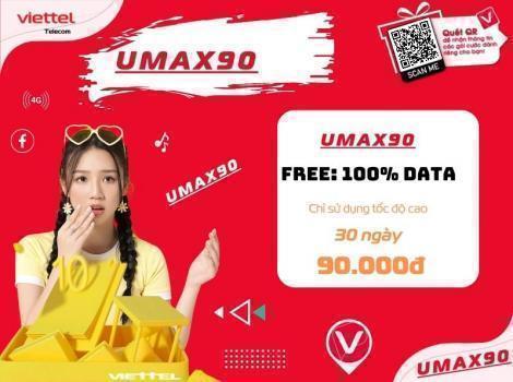 Các gói UMAX Viettel cho di động 2024