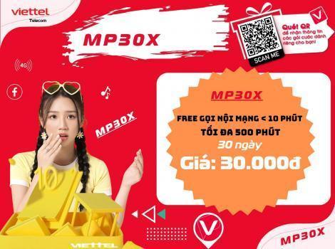 Gói cước Viettel 30k 1 tháng gọi nội mạng 2023