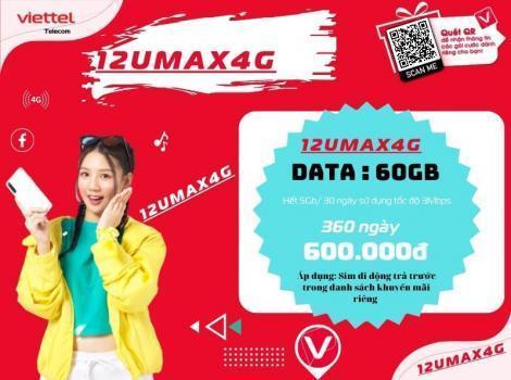 Các gói cước 4G Viettel 1 năm cho di động 2023