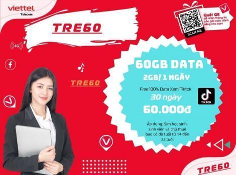Các gói 4G Viettel 1 tháng cho sim sinh viên 2024