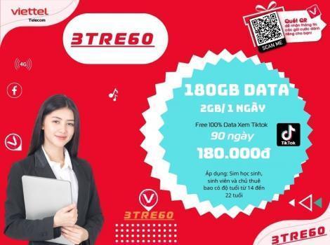 Các gói 4G Viettel 3 tháng cho sim sinh viên 2023
