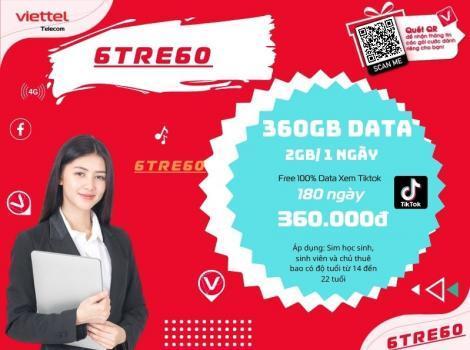 Các gói 4G Viettel 6 tháng cho sim sinh viên 2023
