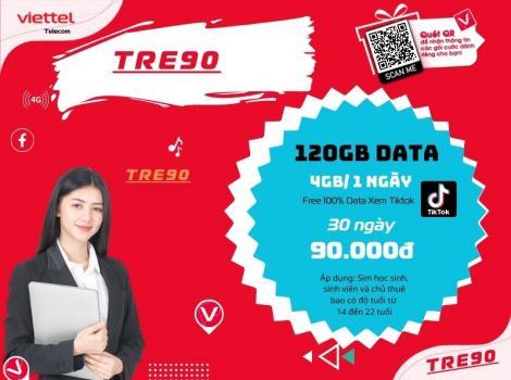 Các gói 4G Viettel 1 tháng cho sim học sinh 2023