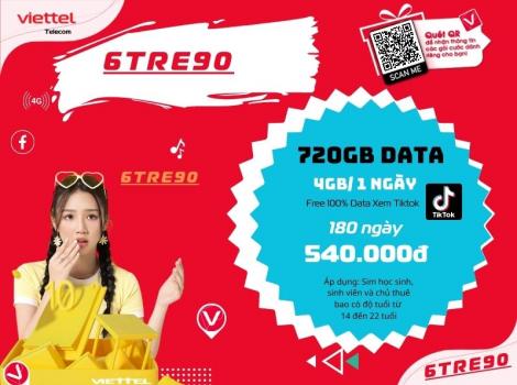 Các gói 4G Viettel 6 tháng cho sim học sinh 2023