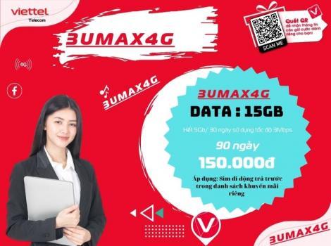 Đăng ký gói 4G Viettel không giới hạn dung lượng 3 tháng 2023
