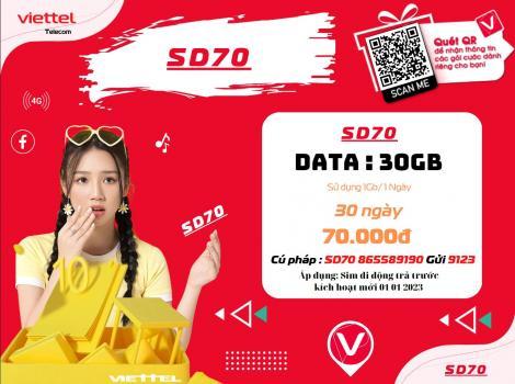 Các gói 4G Viettel không giới hạn dung lượng 1 tháng 2023