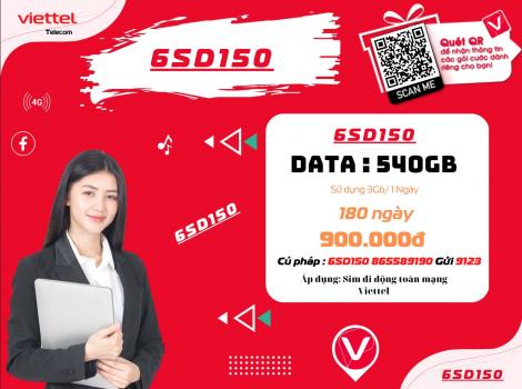 Đăng ký gói 4G Viettel không giới hạn dung lượng 6 tháng 2023