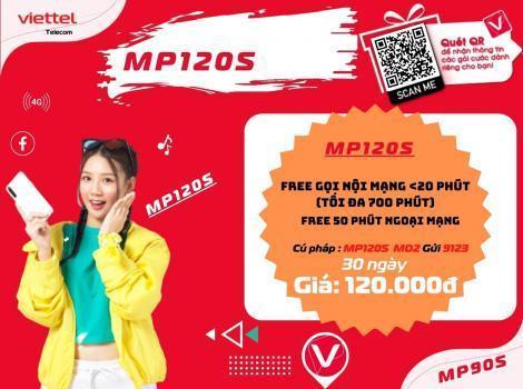 So Sánh Gói MP120S, MP120X, MP120 Của Viettel