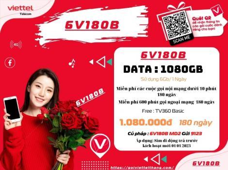 Đăng Ký Gói 180K Viettel Sử Dụng 1 Tháng 2024