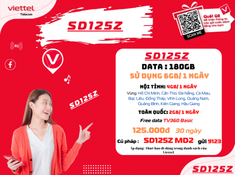 Danh Sách Tất Cả Gói 125K Viettel 1 Tháng Ưu Đãi Mới Nhất 2024