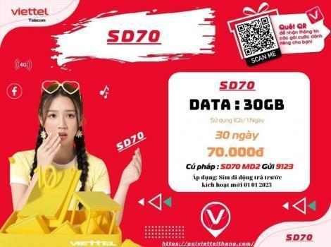 Cách đăng ký 5G Viettel 1 tháng 70K Ưu Đãi 2024