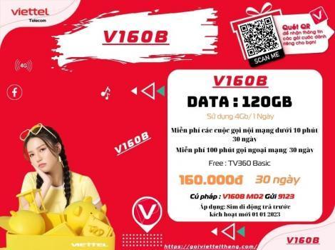 Cách đăng ký 5G mạng Viettel 1 tháng 160K Ưu Đãi 2024