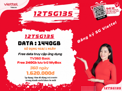 Các Gói 5G Viettel 12 Tháng Giá Rẻ Nhất Cho Di Động 2025