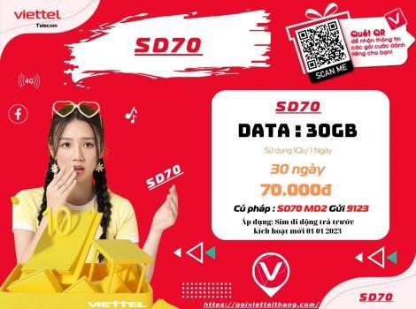 Các Gói 70K Ưu Đãi Nhất Của Viettel 2025