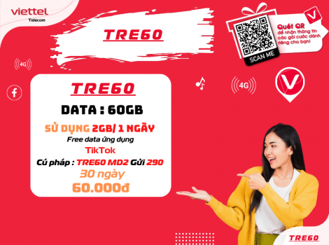 Các Gói 60K Ưu Đãi Nhất Của Viettel 2025