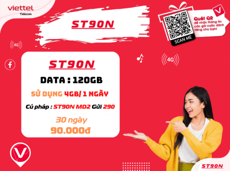 Gói 90K Viettel 1 Tháng Dễ Đăng Ký Nhầm 2025