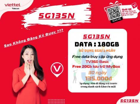 Tại sao không đăng ký được gói 5G135N Viettel