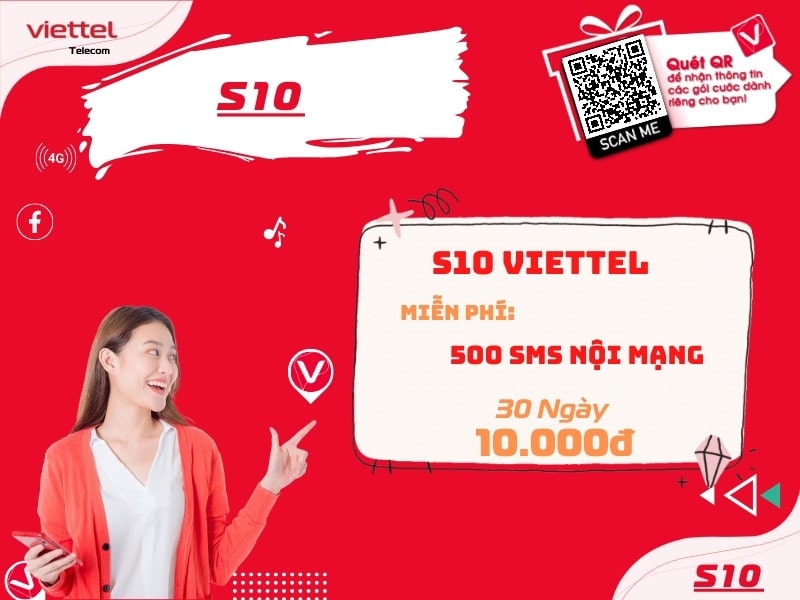 Gói khuyến mãi tin nhắn của Viettel