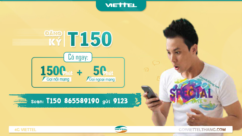 Gói cước T150 của Viettel