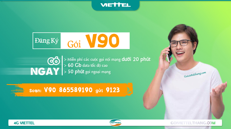 Gói cước V90 của Viettel