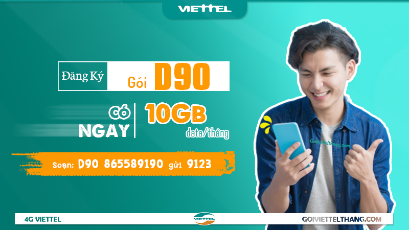 Gói cước D90 của Viettel