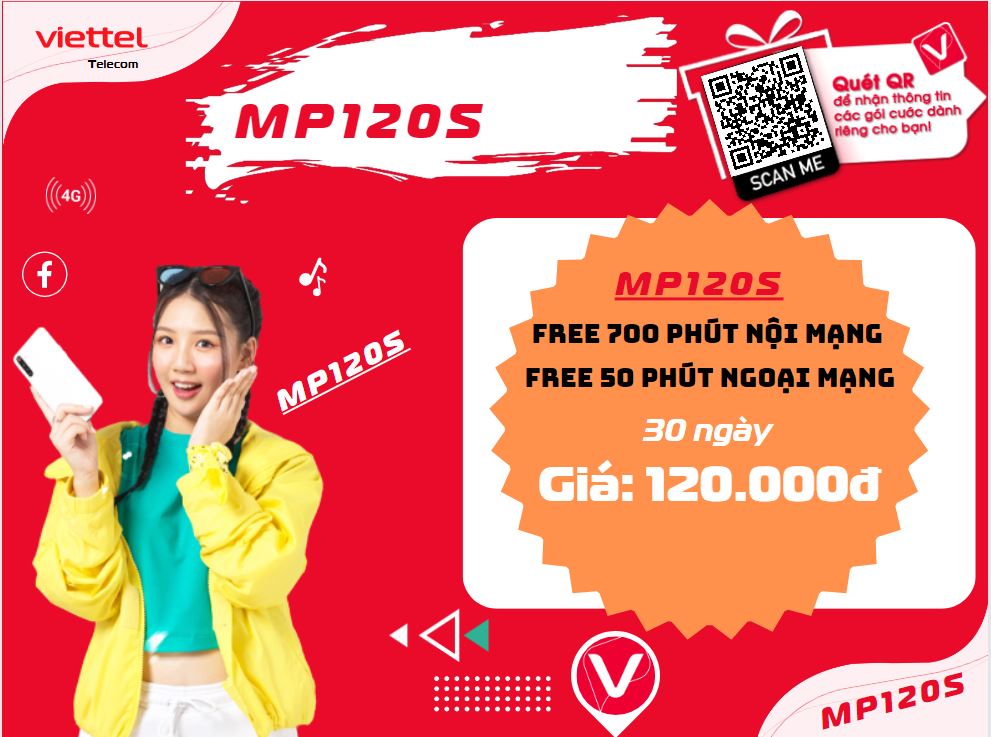 Gói MP120S Viettel
