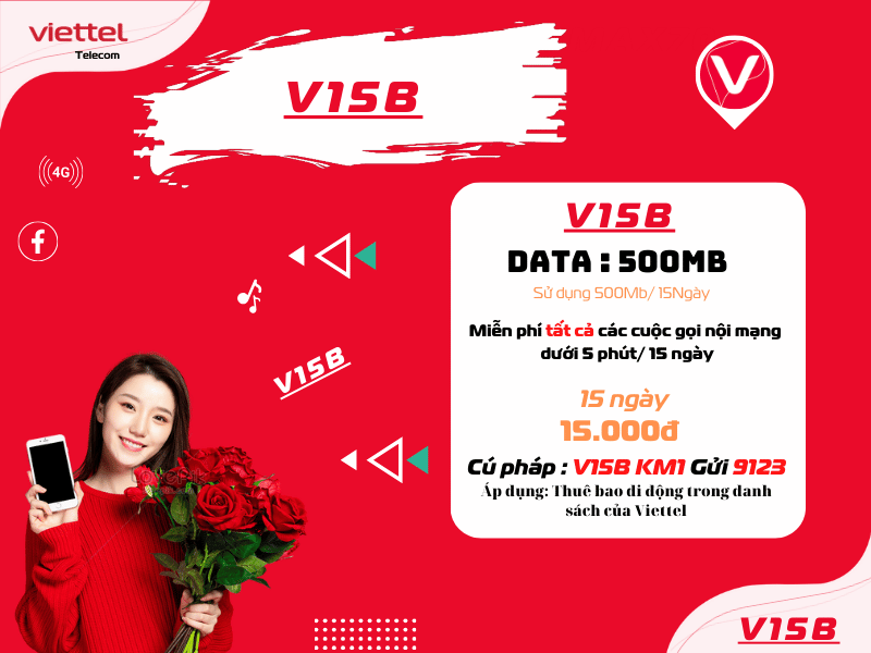 Gói 15k Viettel sử dụng trong 15 ngày