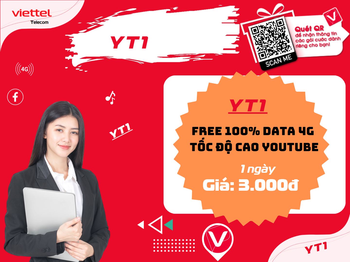 Gói YT1 Viettel