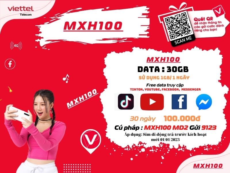 Gói 4G Viettel phục vụ cho giải trí