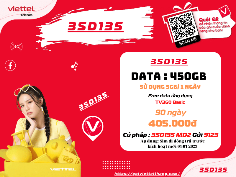 Gói gọi nội ngoại mạng Viettel 120k 1 tháng