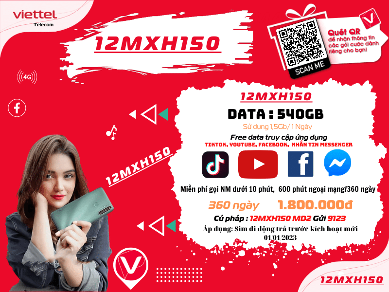 Gọi nội mạng Viettel miễn phí trong 360 ngày