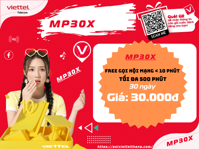 Gói gọi nội mạng Viettel ngày