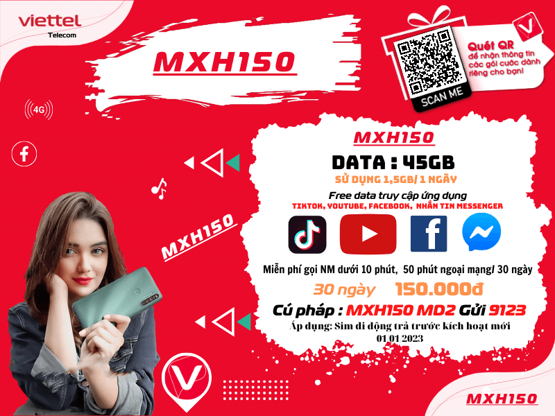 Mỗi tháng 150k nên đăng ký gói gì