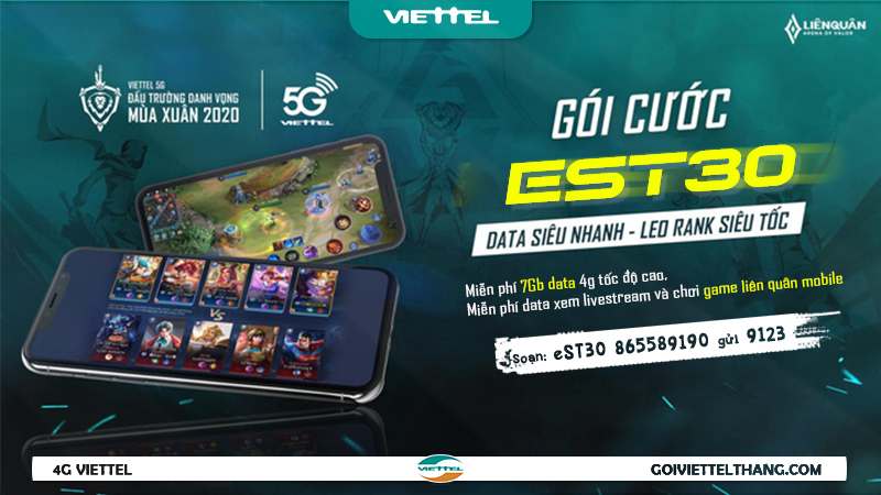 Gói eST30 của Viettel