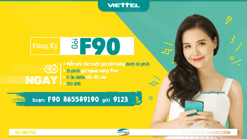 Gói cước F90 của Viettel