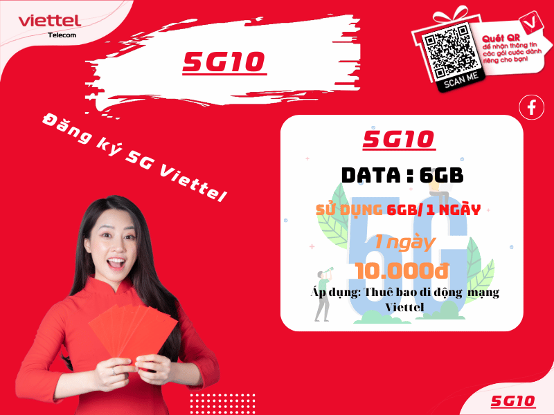Gói cước 5G Viettel rẻ nhất