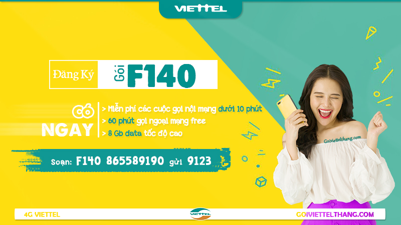 Gói cước F140 của Viettel