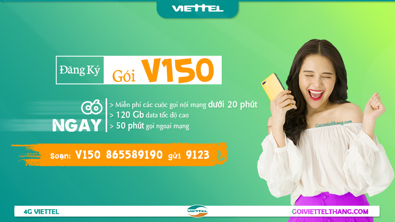 Gói cước V150 của Viettel