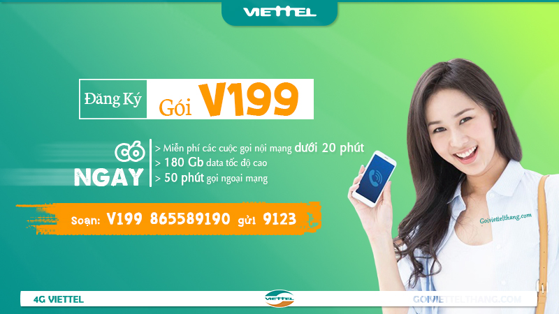 Gói cước V199 của Viettel